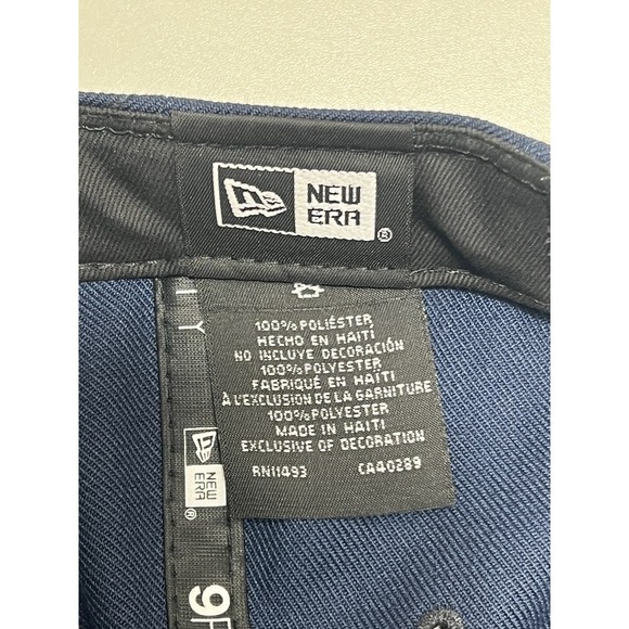 Memphis Grizzlies New Era 9FIFTY Adjustable Snapback Hat Cap Navy Logo - Picture 10 of 13